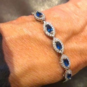 NWT 🎉host pick🎉sterling silver cubic zirconia bracelet